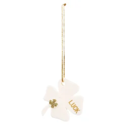 Depot Anhanger Keramik Kleeblatt Ca.5Cm Sale