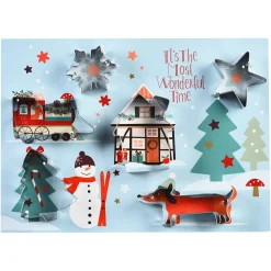 Depot Ausstechform-Set Dorfle