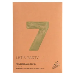 Depot Ballon En Feuille Xl Numero 7 New