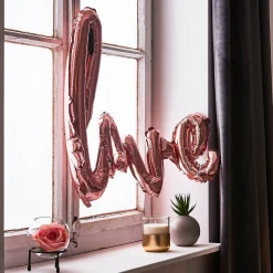 Depot Ballon En Film Plastique Love (Amour) Sale