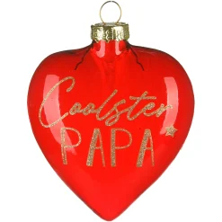 Depot Bijoux D'Arbre En Verre Coeur Papa