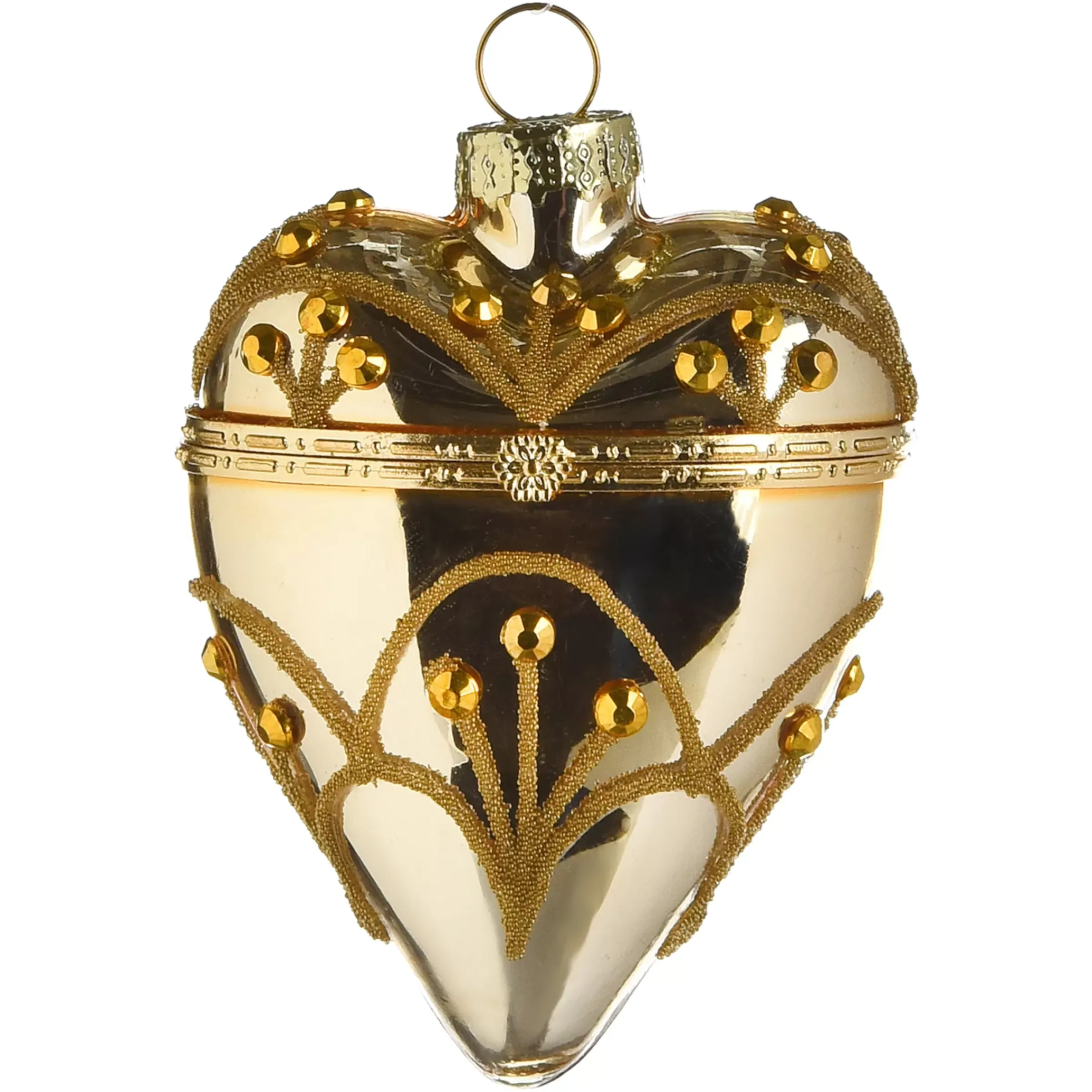 Depot Bijoux D'Arbre En Verre Medaillon Coeur