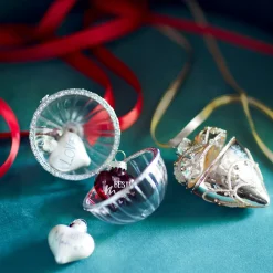 Depot Bijoux D'Arbre En Verre Medaillon Coeur