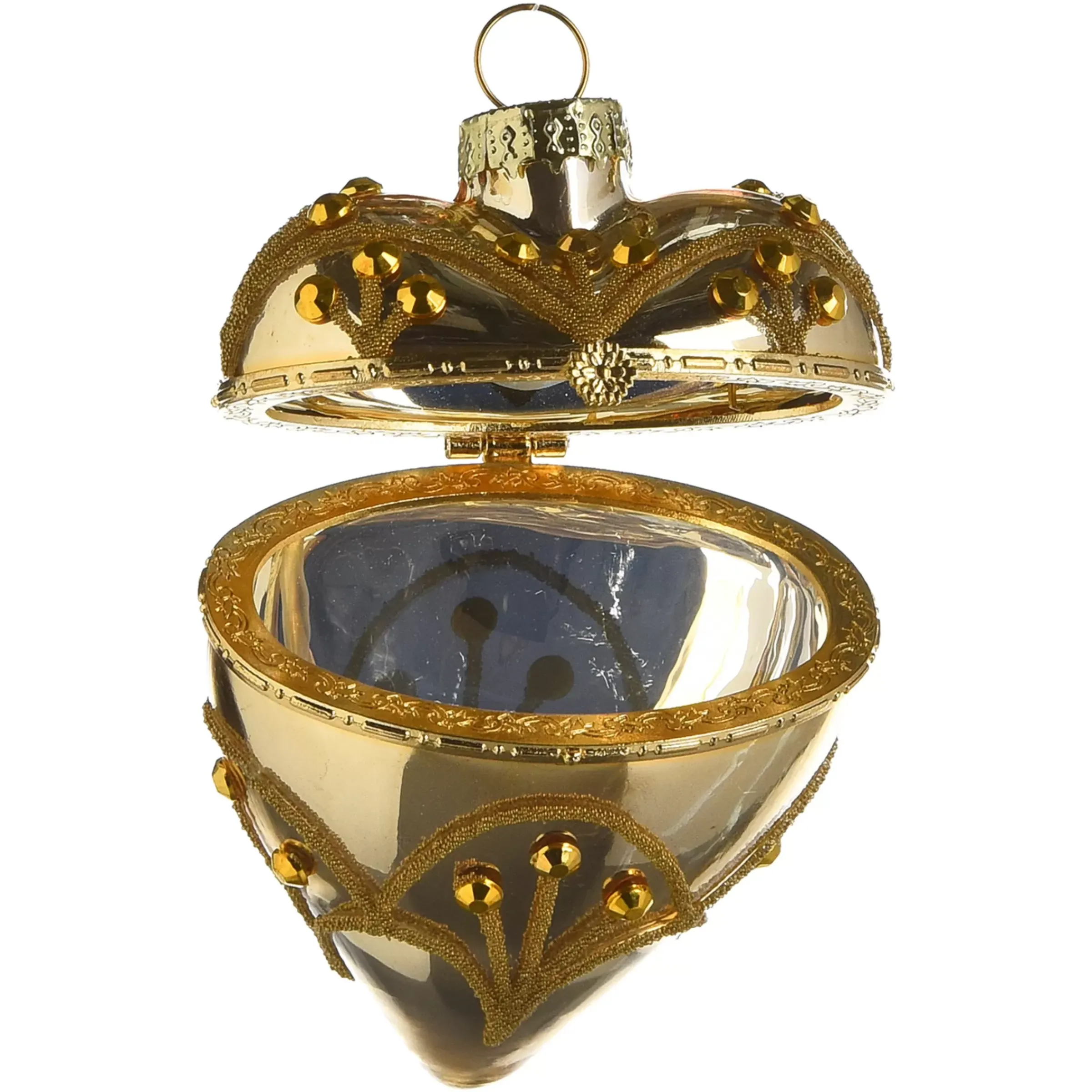 Depot Bijoux D'Arbre En Verre Medaillon Coeur