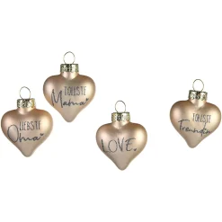 Depot Bijoux De Sapin En Verre Coeur Lovely