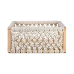 Depot Boite De Rangement En Macrame Cheap