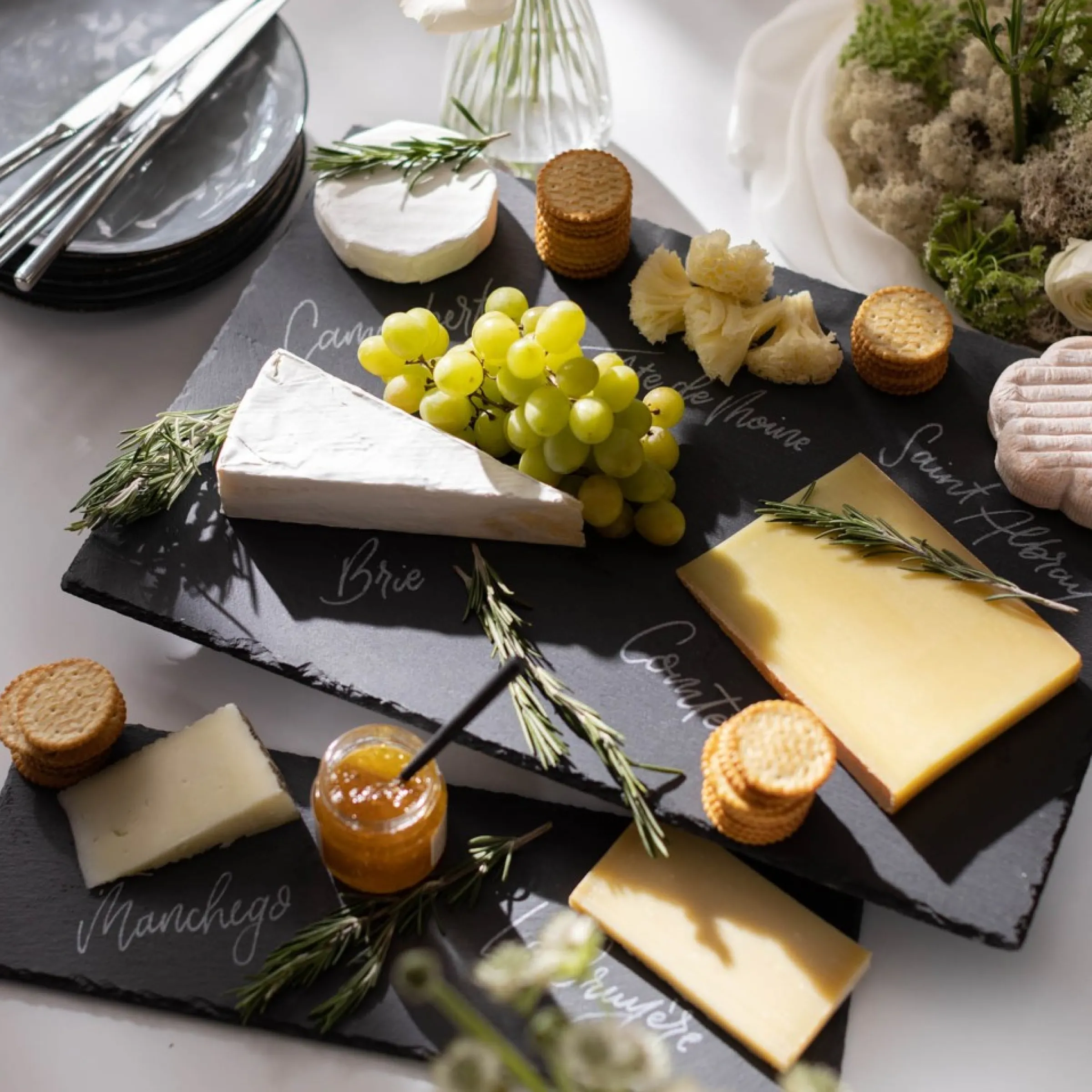 Depot Bols A Trempette Riva Avec Plaque D'Ardoise Hot