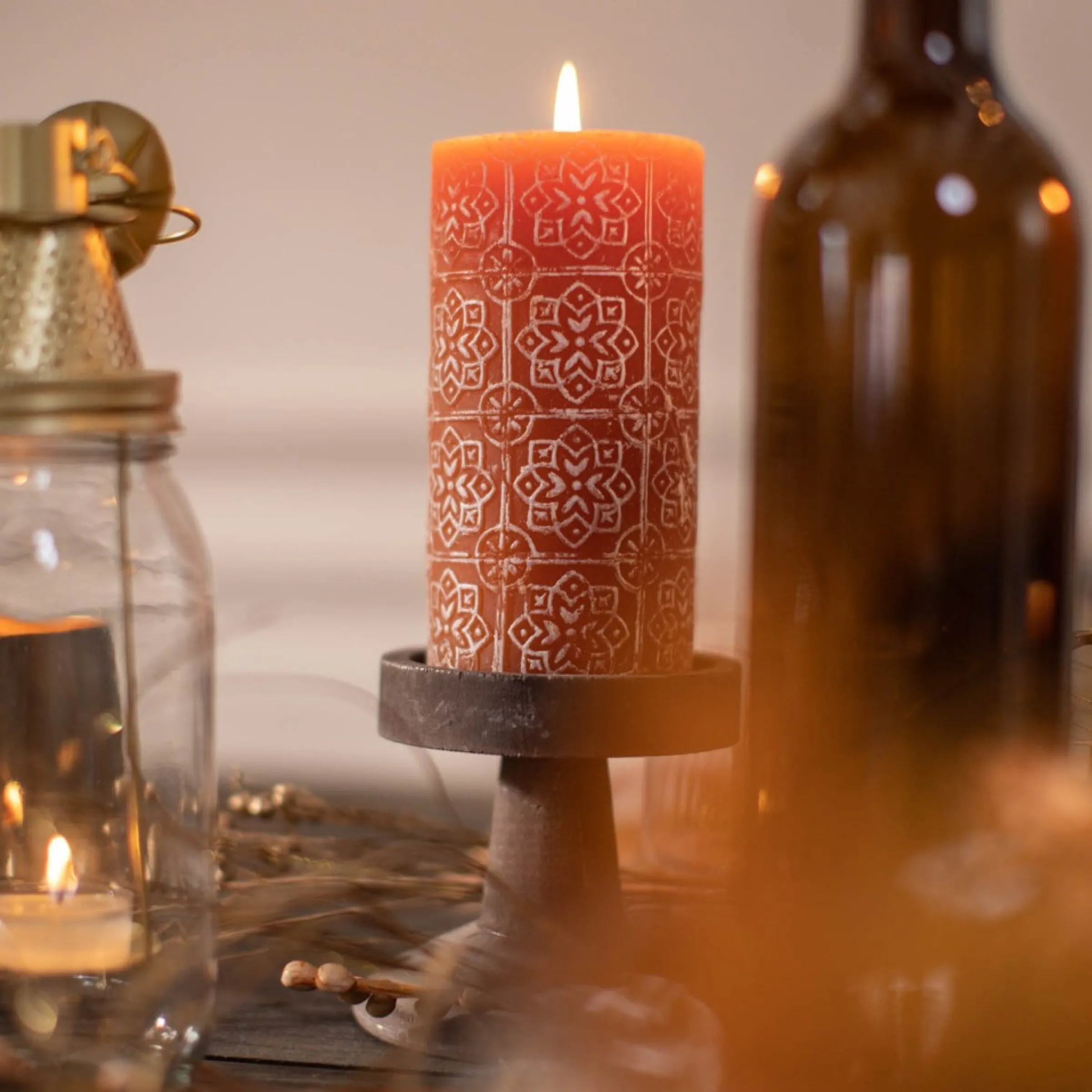 Depot Bougeoir Wood Discount