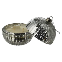 Depot Bougie A Motif Xl Boule D'Arbre New