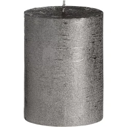 Depot Bougie Pilier Finition Metallisee