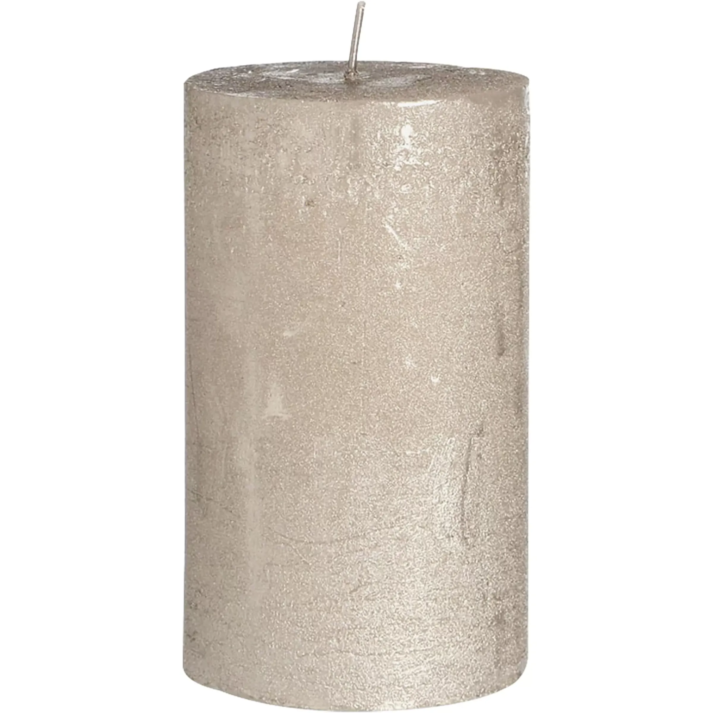 Depot Bougie Pilier Finition Metallisee