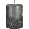 Depot Bougie Pilier Metallic Granulat