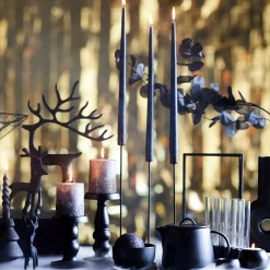 Depot Bougie Pilier Metallic Granulat