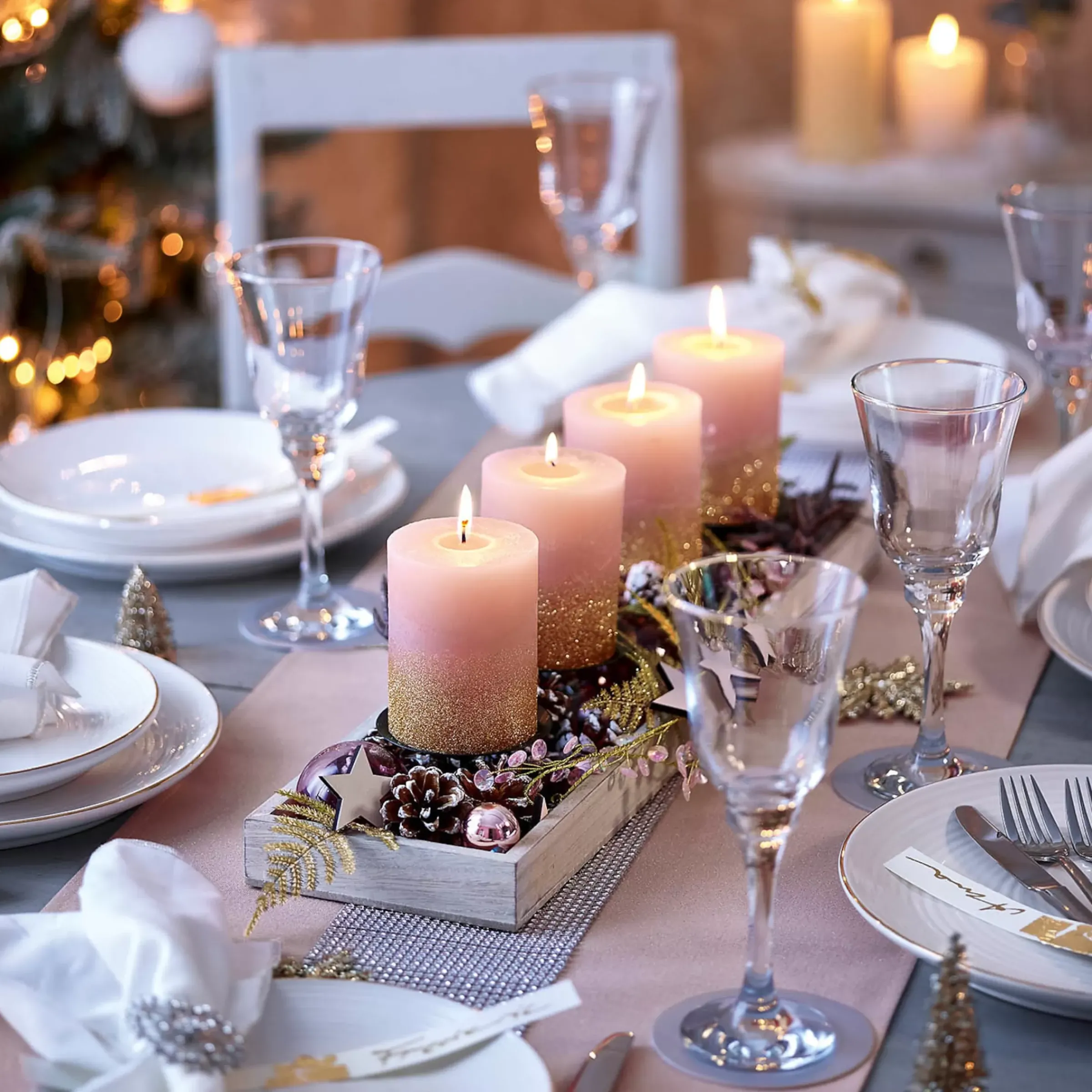 Depot Bougie Pilier Rustic