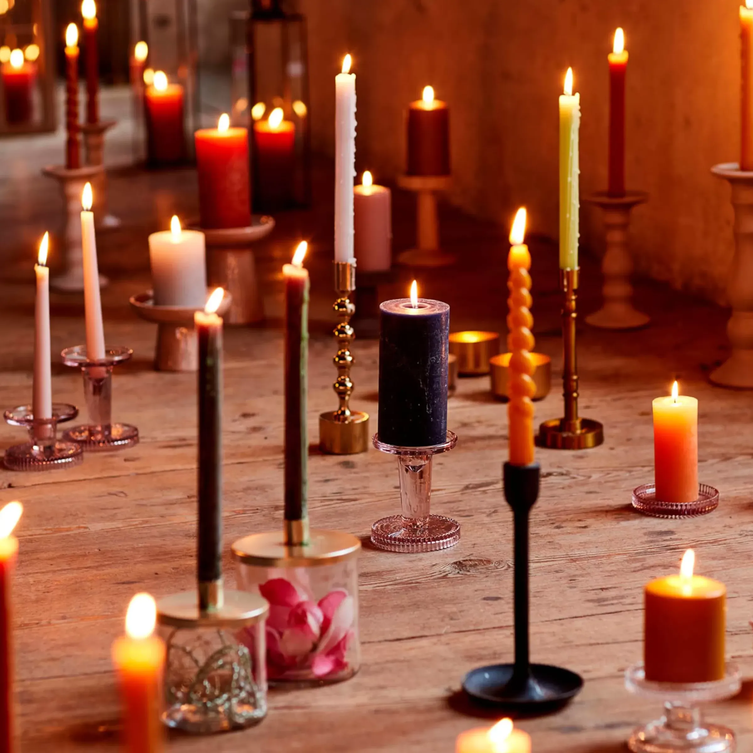 Depot Bougie Pilier Rustic