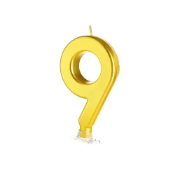 Depot Bougie Pour Gateau D'Anniversaire Numero 9 Sale