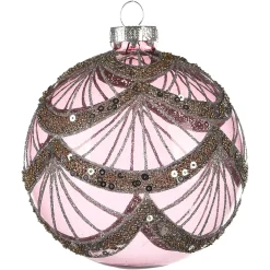 Depot Boule De Noël En Verre Adeco