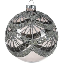 Depot Boule De Noël En Verre Adeco