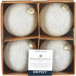Depot Boule De Noël En Verre Glam