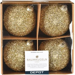 Depot Boule De Noël En Verre Glam
