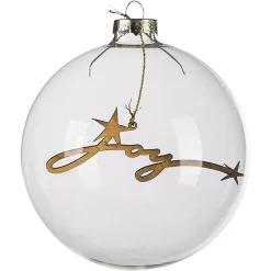 Depot Boule De Noël En Verre Joy