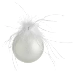 Depot Boule De Noël En Verre Plume