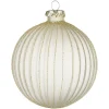Depot Boule De Noël En Verre Rainure