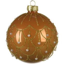Depot Boule De Noël En Verre Vintage Glam