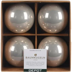 Depot Boules De Noël En Verre Opal