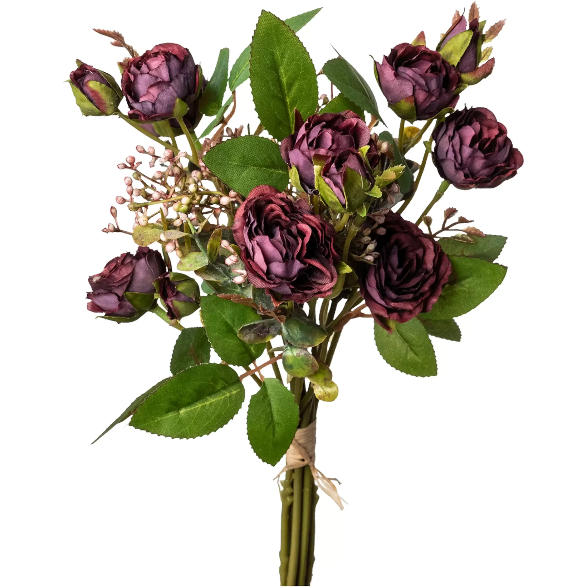 Depot Bouquet De Fleurs Artificielles Roses