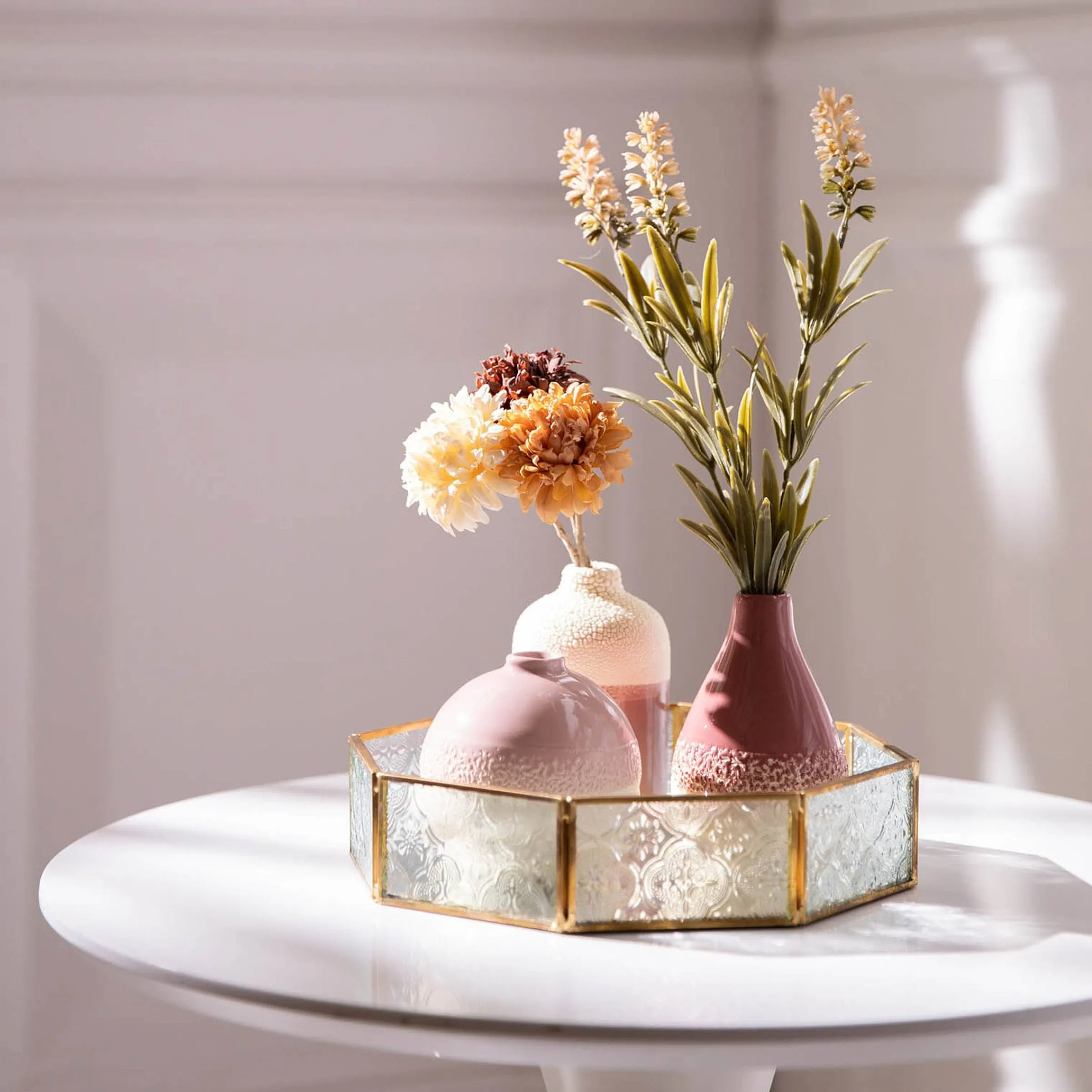 Depot Bouquet De Fleurs Artificielles Dahlia Best Sale