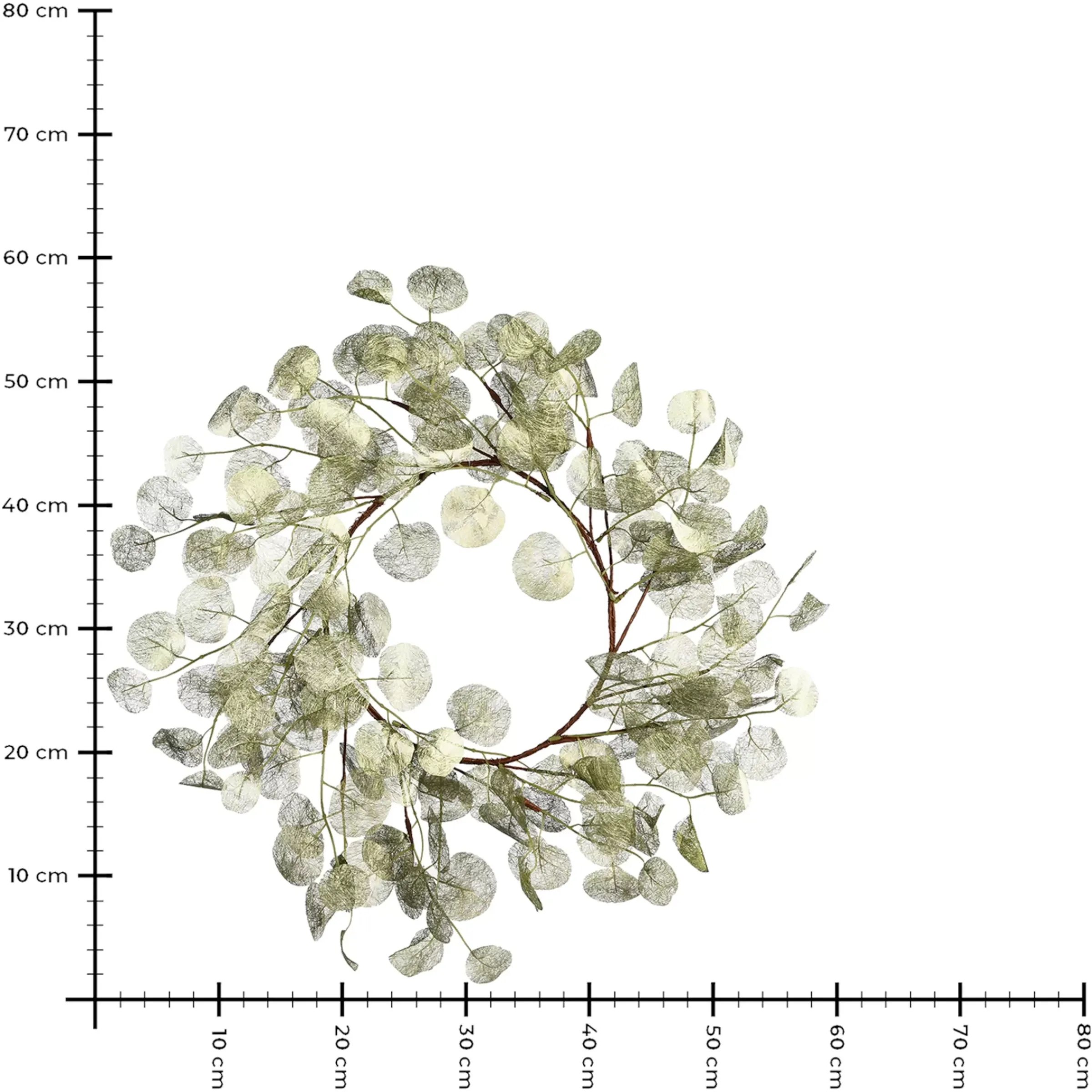 Depot Couronne Artificielle Eucalyptus