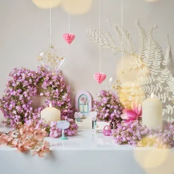 Depot Couronne Artificielle Gypsophile Shop