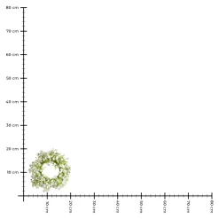 Depot Couronne Artificielle Gypsophile Store