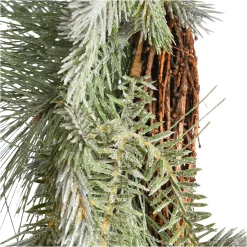 Depot Couronne Artificielle Melange De Sapins