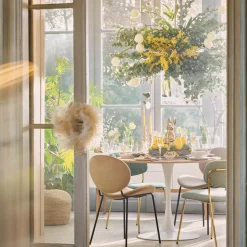 Depot Couronne De Fleurs Sechees Fluffy