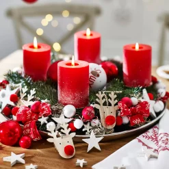 Depot Couronne De Sapin Artificielle, Enneigee