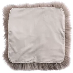 Depot Coussin D'Assise En Fourrure Synthetique