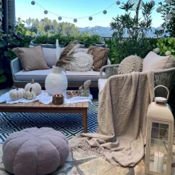 Depot Couverture Tricotee Rhomb