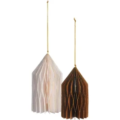 Depot Deko-Anhanger-Set Papierhaus