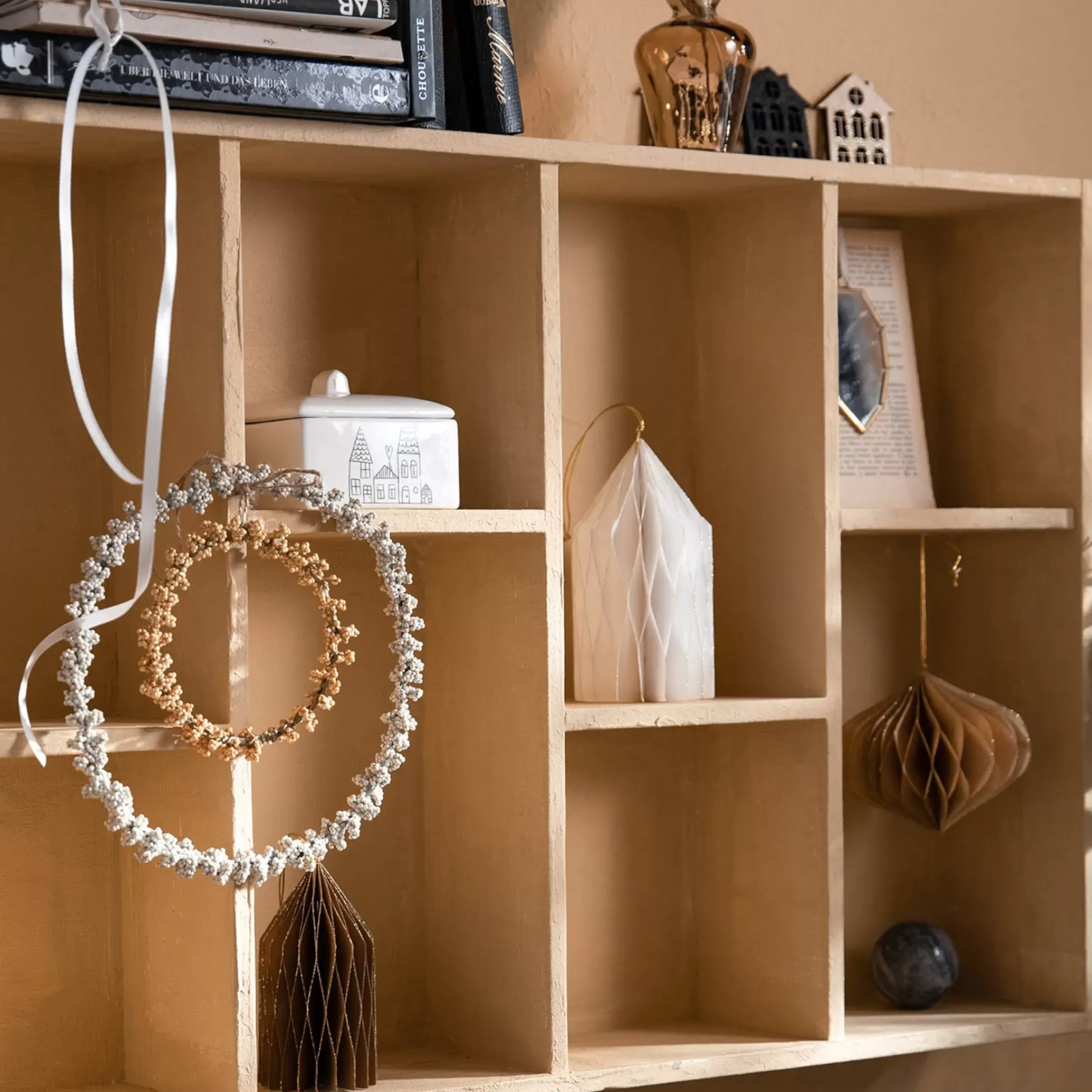 Depot Deko-Anhanger-Set Papierhaus