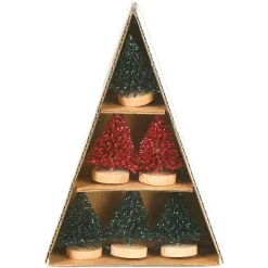 Depot Deko-Objekt-Set Minibaum, Beglimmert