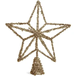 Depot Etoile Scintillante En Forme De Sapin