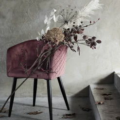 Depot Fauteuil En Velours Anabell Outlet