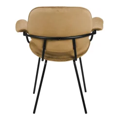 Depot Fauteuil En Velours Gunni New