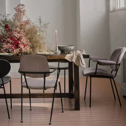 Depot Fauteuil En Velours Gunni New