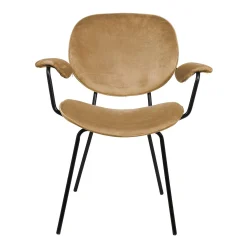 Depot Fauteuil En Velours Gunni New