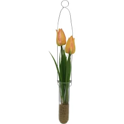 Depot Fleur Artificielle Tulipe En Tube A Essai