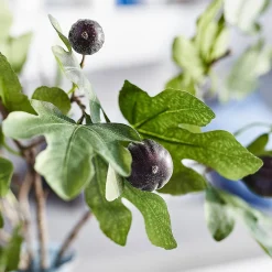 Depot Fleur De Tige Artificielle Figue Store