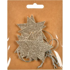 Depot Geschenkanhanger Glitzerstern